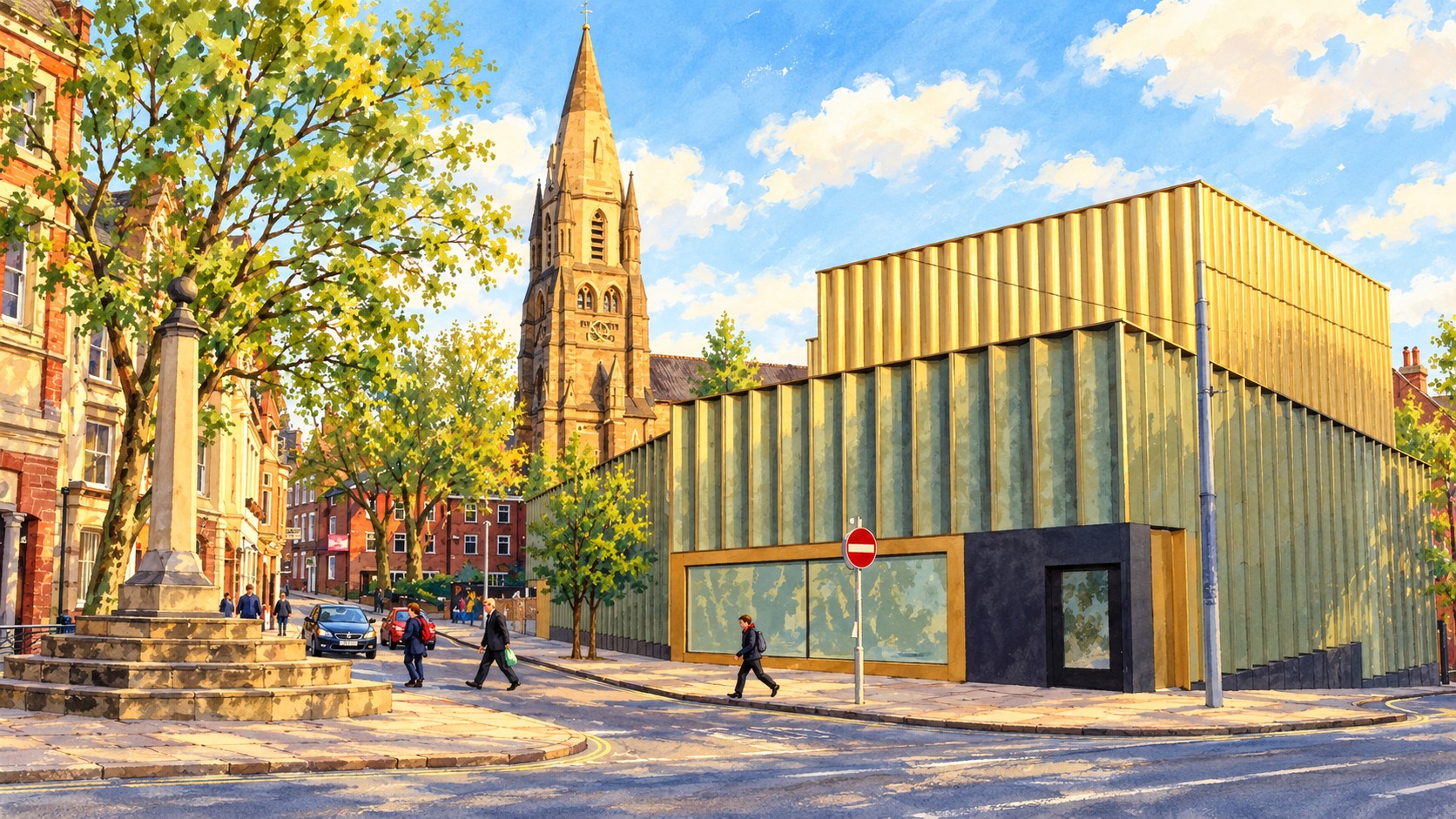 Artist’s impression of Nottingham Contemporary