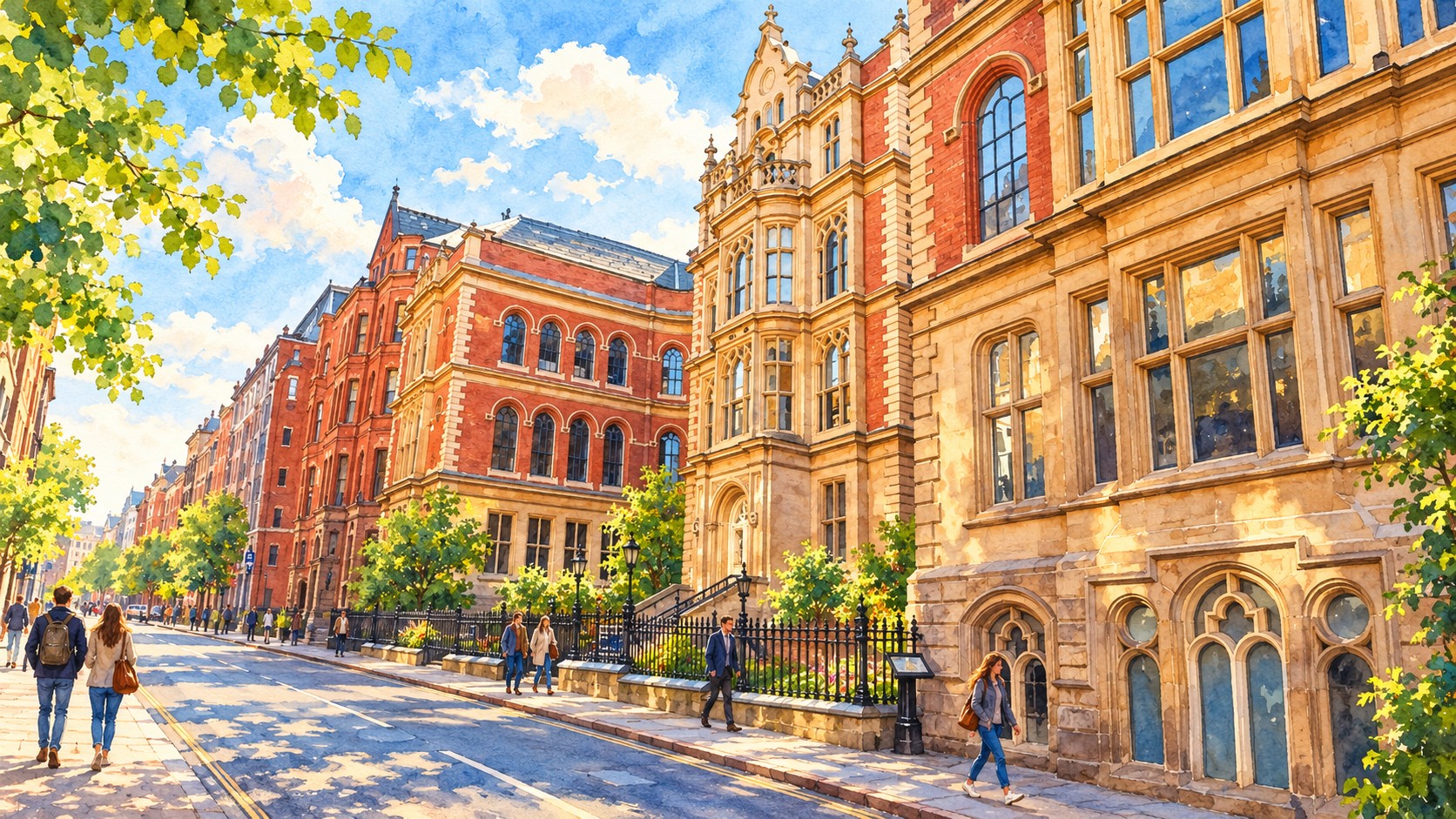Artist’s impression of Nottingham - Lace Market, NG1